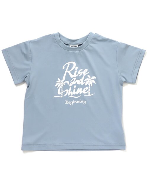 BREEZE（ブリーズ）の「/水陸両用ユーティリティTシャツ_吸汗速乾_UVカット（Tシャツ/カットソー・キッズ・ブルー/ライム/ベージュ/ブラック/ネイビー・130/150/90/100/140/120/110）」の11枚目の写真