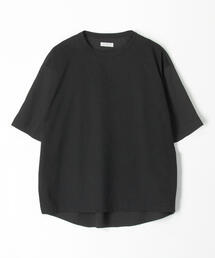 TOMORROWLAND  | 【WEB限定】コットンジャージー シャツコンビ クルーネックTシャツ(Tシャツ/カットソー)