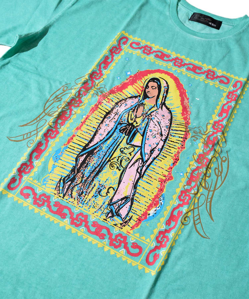 ALDIES(アールディーズ)の「New Rosary Big T / ニューロザリービッグT(Tシャツ/カットソー・メンズ・ピンク/ブラック/グリーン/ブラウン・FREE)」の11枚目の写真