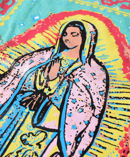 ALDIES(アールディーズ)の「New Rosary Big T / ニューロザリービッグT(Tシャツ/カットソー・メンズ・ピンク/ブラック/グリーン/ブラウン・FREE)」の18枚目の写真