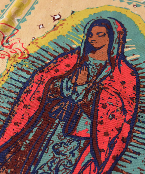 ALDIES(アールディーズ)の「New Rosary Big T / ニューロザリービッグT(Tシャツ/カットソー・メンズ・ピンク/ブラック/グリーン/ブラウン・FREE)」の10枚目の写真