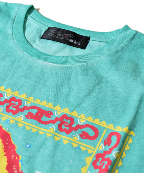 ALDIES(アールディーズ)の「New Rosary Big T / ニューロザリービッグT(Tシャツ/カットソー・メンズ・ピンク/ブラック/グリーン/ブラウン・FREE)」の7枚目の写真