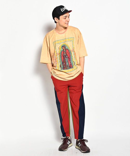 ALDIES(アールディーズ)の「New Rosary Big T / ニューロザリービッグT(Tシャツ/カットソー・メンズ・ピンク/ブラック/グリーン/ブラウン・FREE)」の20枚目の写真