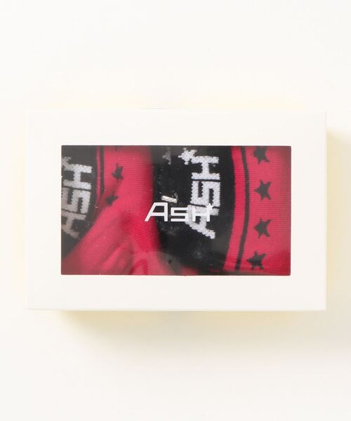 ASH(アッシュ)の「【SOCK BOX SET】BL/PI 2足組 ソックス(ソックス/靴下・レディース・ブラック×ピンク・ONE SIZE)」の6枚目の写真