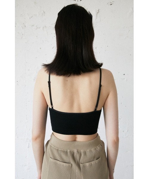 SLY(スライ)の「Sly Skin SOFT COTTON RIB BRA ソフト コットン リブ ブラ(ルームウェア/パジャマ・レディース・アイボリー/ライトパープル/ライトグリーン/ブラック・2/1)」の15枚目の写真