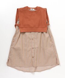 BREEZE | 【WEB限定】ワッフルドッキングワンピース(ワンピース)