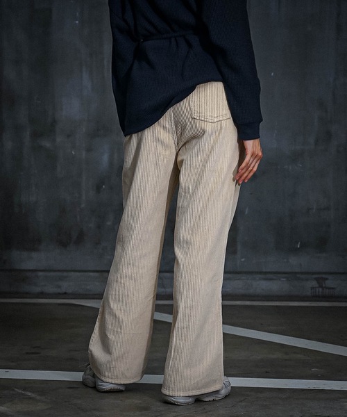 roial（ロイアル）の「PANTS/ROIAL(ロイアル)ロングパンツ（その他パンツ・レディース・アイボリー/キャメル・MEDIUM/SMALL）」の6枚目の写真