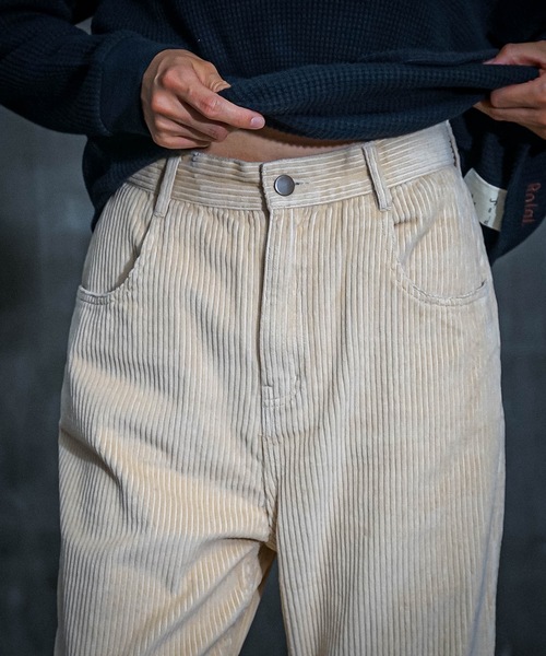 roial（ロイアル）の「PANTS/ROIAL(ロイアル)ロングパンツ（その他パンツ・レディース・アイボリー/キャメル・MEDIUM/SMALL）」の7枚目の写真