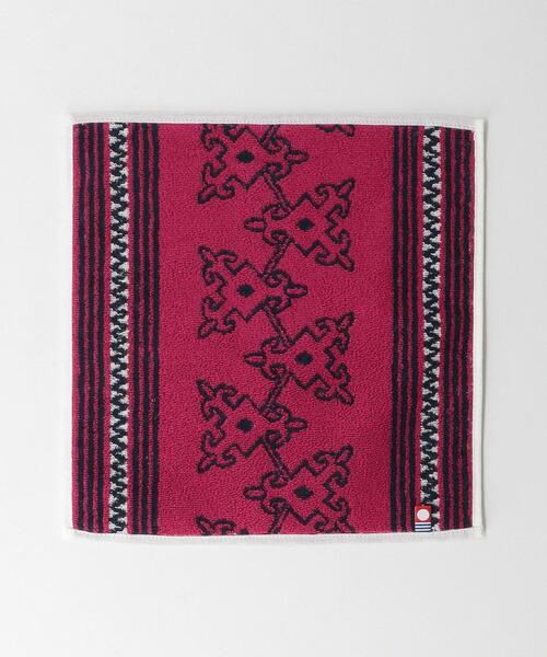 green label relaxing(グリーンレーベルリラクシング)の「<green label relaxing> ネイティブ柄 タオルハンカチ(ハンカチ/ハンドタオル・メンズ・ベージュ/ネイビー/グレー/レッド/その他1/その他2・FREE)」の7枚目の写真