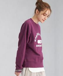 ＜Goodwear(グッドウェア)＞ LOGO ロングスリーブ スウェット プルオーバー カットソー