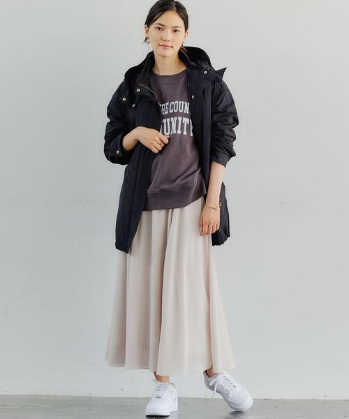 Goodwear(Since1983)(グッドウェア)の「<Goodwear(グッドウェア)> LOGO ロングスリーブ スウェット プルオーバー カットソー(スウェット・レディース・ライトグレー/ブラック/パープル/ケリー・FREE)」の10枚目の写真