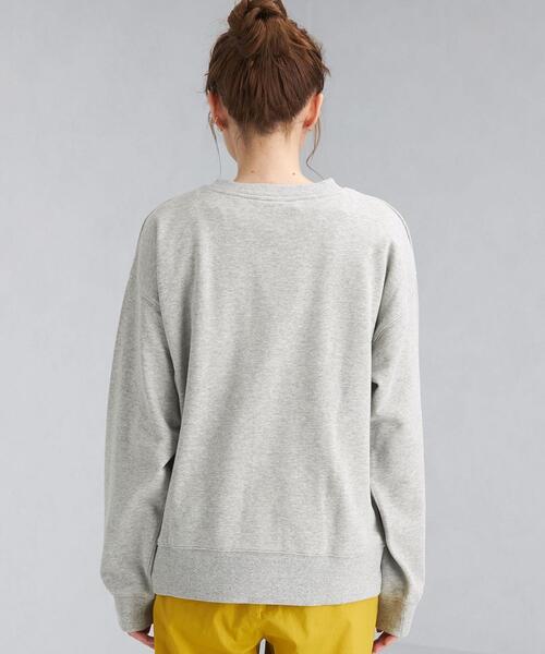Goodwear(Since1983)(グッドウェア)の「<Goodwear(グッドウェア)> LOGO ロングスリーブ スウェット プルオーバー カットソー(スウェット・レディース・ライトグレー/ブラック/パープル/ケリー・FREE)」の16枚目の写真