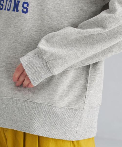 Goodwear(Since1983)(グッドウェア)の「<Goodwear(グッドウェア)> LOGO ロングスリーブ スウェット プルオーバー カットソー(スウェット・レディース・ライトグレー/ブラック/パープル/ケリー・FREE)」の18枚目の写真