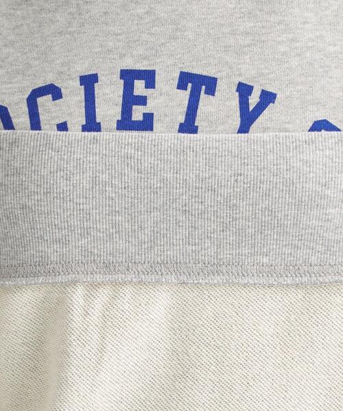 Goodwear(Since1983)(グッドウェア)の「<Goodwear(グッドウェア)> LOGO ロングスリーブ スウェット プルオーバー カットソー(スウェット・レディース・ライトグレー/ブラック/パープル/ケリー・FREE)」の22枚目の写真