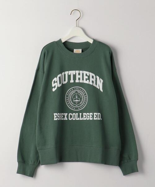 Goodwear(Since1983)(グッドウェア)の「<Goodwear(グッドウェア)> LOGO ロングスリーブ スウェット プルオーバー カットソー(スウェット・レディース・ライトグレー/ブラック/パープル/ケリー・FREE)」の5枚目の写真