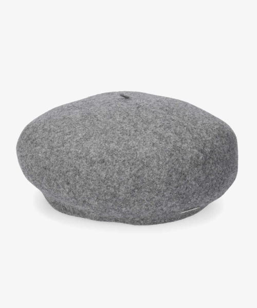 OVERRIDE（オーバーライド）の「OVERRIDE BASQUE BASIC BERET（ハンチング/ベレー帽・レディース・ホワイト/グレー/ネイビー/ダークグレー/ベージュ/グリーン/ブラック/イエロー・M/57.5cm/L 59cm）」の22枚目の写真