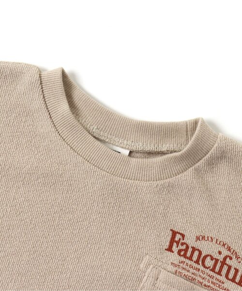 BREEZE（ブリーズ）の「七分袖クレイジーワンポイントTシャツ（Tシャツ/カットソー・キッズ・アイボリー/ベージュ・90/100/110/120/130/150/140）」の13枚目の写真