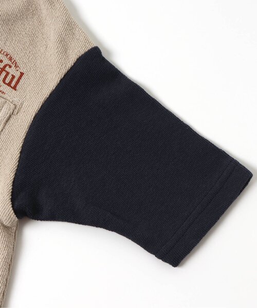 BREEZE（ブリーズ）の「七分袖クレイジーワンポイントTシャツ（Tシャツ/カットソー・キッズ・アイボリー/ベージュ・90/100/110/120/130/150/140）」の16枚目の写真