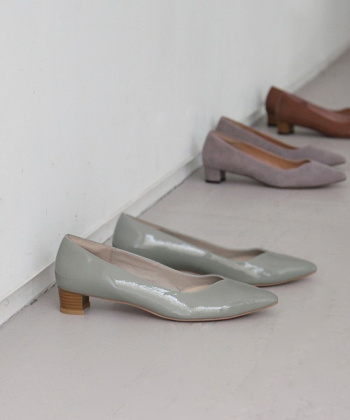 PICHE ABAHOUSE（ピシェ アバハウス）の「【最高パンプス/3cmヒール】美脚×快適 パンプス（パンプス・レディース・ブラック/ブラウン/グレー/グリーン・37/39/40/34/36/38/35）」の4枚目の写真