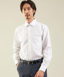 green label relaxing | ＜green label relaxing＞Cブロード スリム セミワイド ドレスシャツ -イージーアイロン-(ビジネスシャツ)