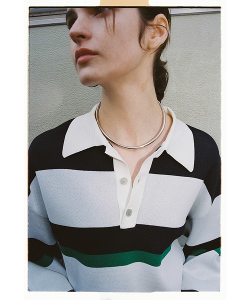 GOLDY（ゴールディ）の「ラウンド カーブ ネックカフ（ネックレス・レディース・シルバー/ゴールド・FREE）」の21枚目の写真