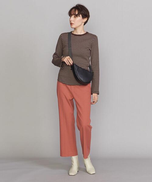 ビューティーアンドユース　レザー ムーン ショルダー バッグ レザー ムーン ショルダー バッグ（ショルダーバッグ