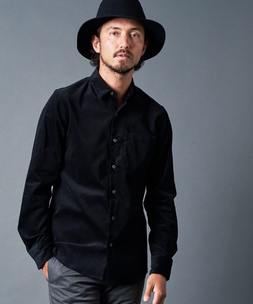 Magine(マージン)の「CORDULOY DRESS SHIRTS コーデュロイ ドレスシャツ(シャツ/ブラウス・メンズ・ブラウン/オリーブ/バーガンディー/ブラック・46/48/44)」の5枚目の写真