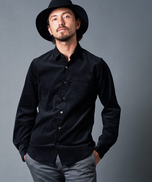 Magine(マージン)の「CORDULOY DRESS SHIRTS コーデュロイ ドレスシャツ(シャツ/ブラウス・メンズ・ブラウン/オリーブ/バーガンディー/ブラック・46/48/44)」の6枚目の写真