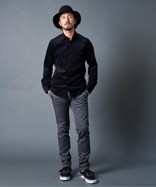 Magine(マージン)の「CORDULOY DRESS SHIRTS コーデュロイ ドレスシャツ(シャツ/ブラウス・メンズ・ブラウン/オリーブ/バーガンディー/ブラック・46/48/44)」の17枚目の写真