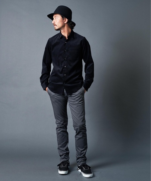 Magine(マージン)の「CORDULOY DRESS SHIRTS コーデュロイ ドレスシャツ(シャツ/ブラウス・メンズ・ブラウン/オリーブ/バーガンディー/ブラック・46/48/44)」の18枚目の写真