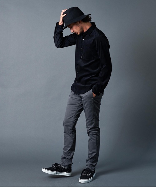 Magine(マージン)の「CORDULOY DRESS SHIRTS コーデュロイ ドレスシャツ(シャツ/ブラウス・メンズ・ブラウン/オリーブ/バーガンディー/ブラック・46/48/44)」の19枚目の写真