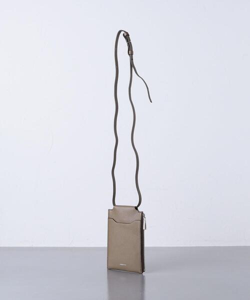 ORSETTO（オルセット）の「＜ORSETTO（オルセット）＞CAPRE PHONE ケース（ショルダーバッグ・レディース・ベージュ/ホワイト・FREE）」の3枚目の写真