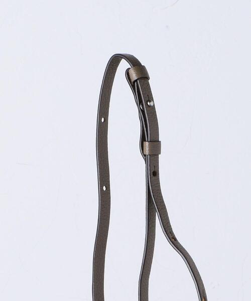 ORSETTO（オルセット）の「＜ORSETTO（オルセット）＞CAPRE PHONE ケース（ショルダーバッグ・レディース・ベージュ/ホワイト・FREE）」の6枚目の写真