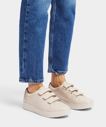 【fitflop/フィットフロップ】RALLY QUICK STICK FASTENING LEATHER SNEAKERS スニーカー