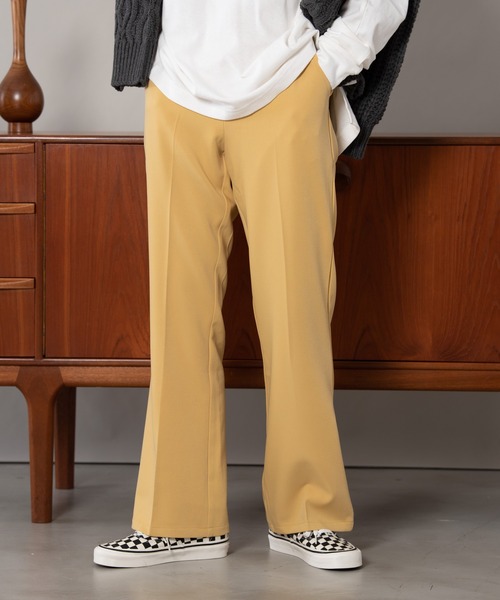 Auntie Rosa Holiday(アンティローザホリデー)の「センタープレスフレアスラックス(スラックス・レディース・ブラック/ネイビー/アイボリー/イエロー・SMALL/MEDIUM)」の12枚目の写真