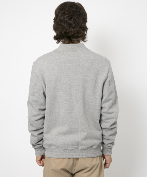 SILAS(サイラス)の「SWEAT VERSITY JACKET(ブルゾン・メンズ・ホワイト/アッシュ/ネイビー・MEDIUM/X-LARGE/LARGE/SMALL)」の6枚目の写真