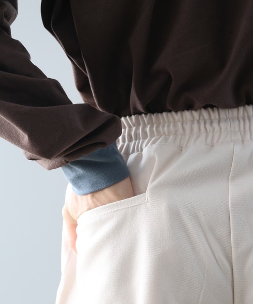 TUTTU(トゥトゥ)の「ルーズストレートシルエットパンツ(その他パンツ・メンズ・ブラウン/オフホワイト/ブラック・M/L)」の6枚目の写真