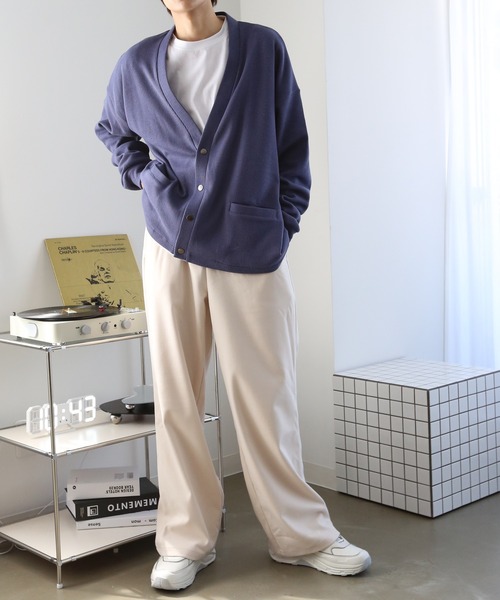 TUTTU(トゥトゥ)の「ルーズストレートシルエットパンツ(その他パンツ・メンズ・ブラウン/オフホワイト/ブラック・M/L)」の7枚目の写真