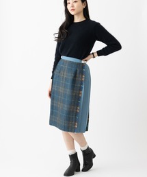 O'Neil of Dublin 【別注】クラシックモデル パッチワーク コンビネーション キルトスカート スタンダード 66cm
