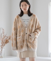 LOWRYS FARM | ミドルＶネックカーディガンＬＳ　237845(カーディガン/ボレロ)