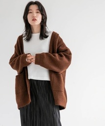 LOWRYS FARM | ミドルＶネックカーディガンＬＳ　237845(カーディガン/ボレロ)