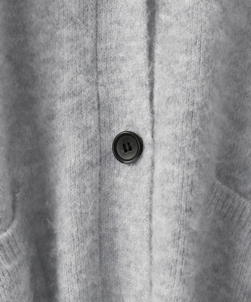 LOWRYS FARM（ローリーズファーム）の「ミドルＶネックカーディガンＬＳ　237845（カーディガン/ボレロ・レディース・グレー/グリーン/ブラック系その他/ブラウン系その他/ブラウン/ベージュ/ピンク・FREE）」の20枚目の写真