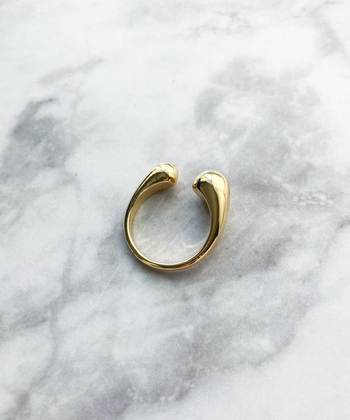 yu-ka（ユーカ）の「YU-KA : ドロップリング（リング・レディース・ゴールド/シルバー・FREE）」の7枚目の写真