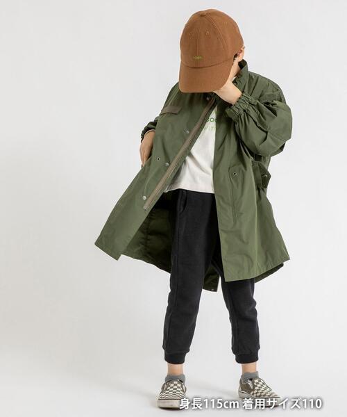 coen(コーエン)の「【coen キッズ】コーエンロゴ刺繍起毛キャップ(キャップ・キッズ・ブラウン/グレー・54)」の5枚目の写真