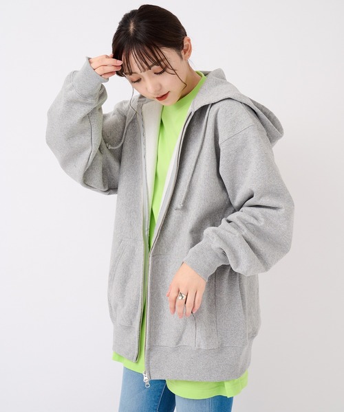 【UNITEDATHLE】12.0オンスヘヴィーウェイトスウェットフルジップパーカー長袖無地フーディー裏起毛厚手YKK社製ダブルスライダージップ5762