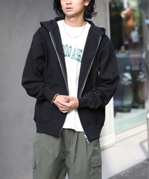 United Athle（ユナイテッドアスレ）の「【United Athle】heavy weight full zip hoodie /ヘビーウェイト フルジップパーカー 12オンス YKK社製 ダブルジップ 羽織 UV対策 裏起毛 ビッグシルエット 5762（パーカー）」