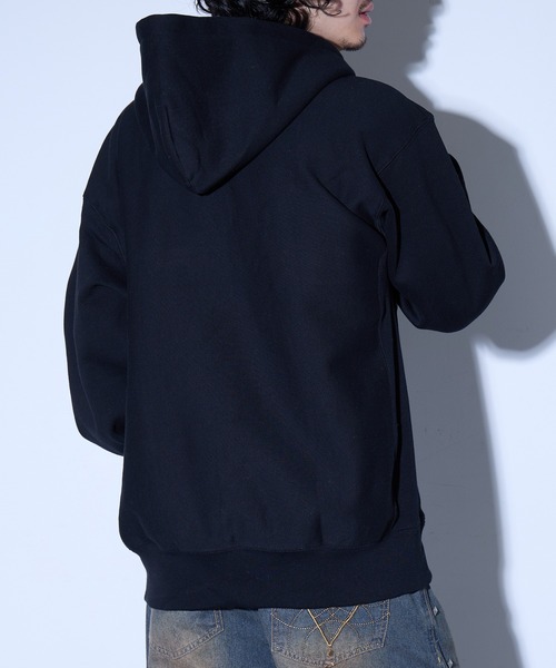United Athle（ユナイテッドアスレ）の「【United Athle】heavy weight full zip hoodie /ヘビーウェイト フルジップパーカー 12オンス YKK社製 ダブルジップ 羽織 UV対策 裏起毛 ビッグシルエット 5762（パーカー・メンズ・ネイビー/ホワイト/グリーン/ミックスグレー/サンドベージュ/ブラック/ピンク/アッシュ/ブルー・M/XXL/L/XL/S）」の20枚目の写真