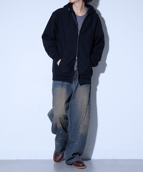 ahpl UNITED ATHLE A.H.P.L. ブラックジャケット L United Athle（ユナイテッドアスレ） コート ジャケット 「United