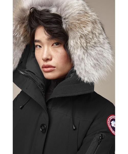 CANADA GOOSE（カナダグース）の「＜CANADA GOOSE（カナダグース）＞MONTEBELLO PARKA ダウンジャケット Ψ（ダウンジャケット/コート・レディース・ブラック・M/S）」の4枚目の写真