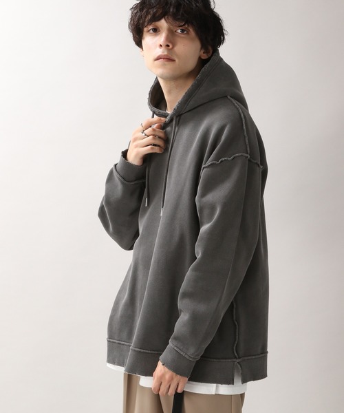 RAGEBLUE（レイジブルー）の「裏起毛ダメージスウェットパーカー